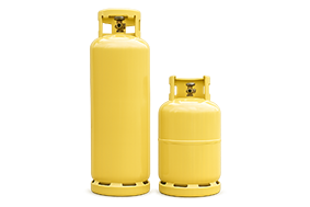 Garrafas de gas butano de 15 y 10 Kg.