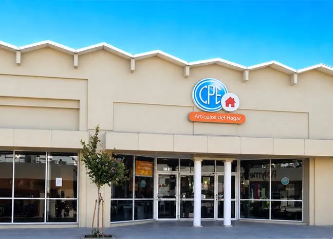 Frente del salón de Artículos del Hogar de la CPE