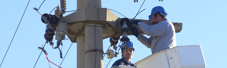 Red de distribución eléctrica