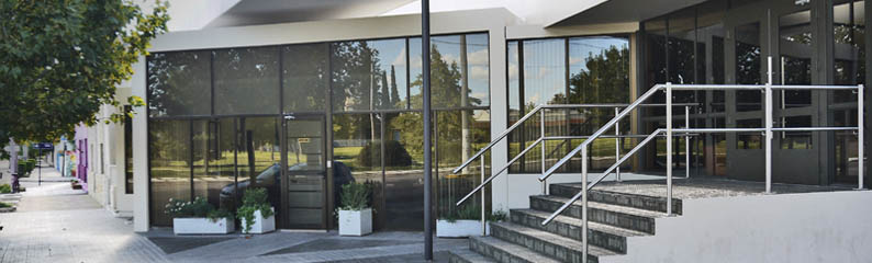 Interior de sala funeraria