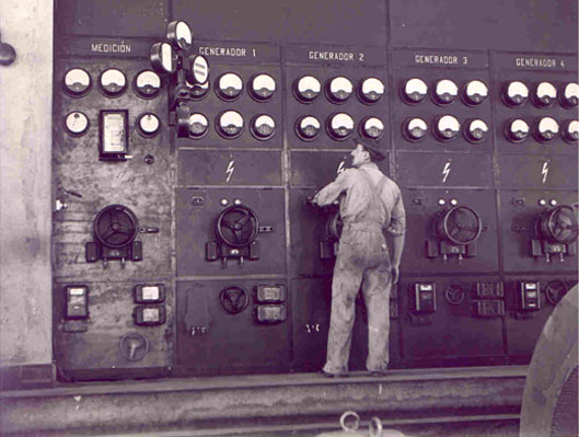 1941: Operario de generadores