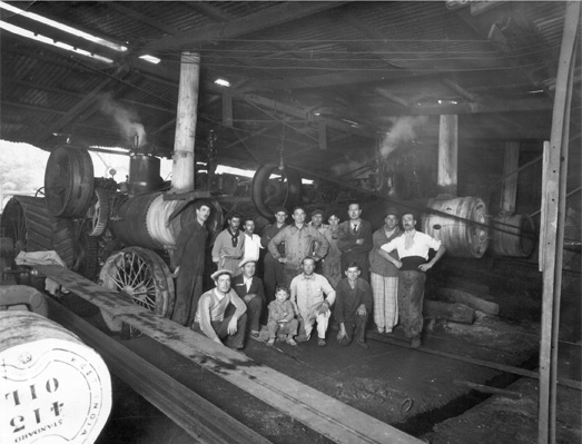 Interior del taller de Savioli