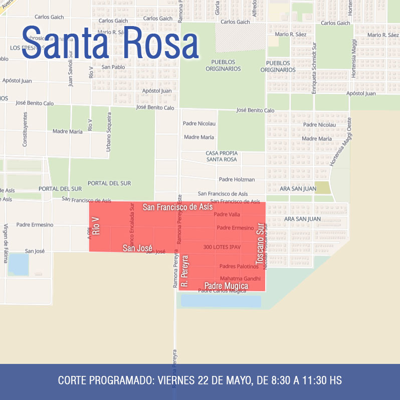 Este viernes 22, en el sureste de Santa Rosa - Imagen 1