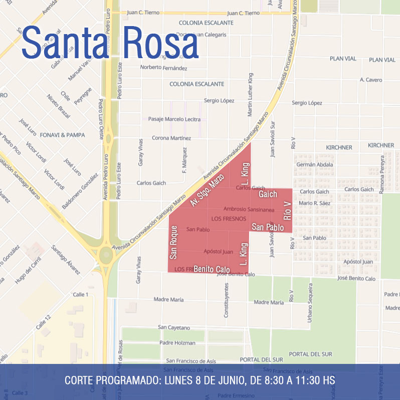 Este lunes 8, en barrio Los Fresnos - Imagen 1