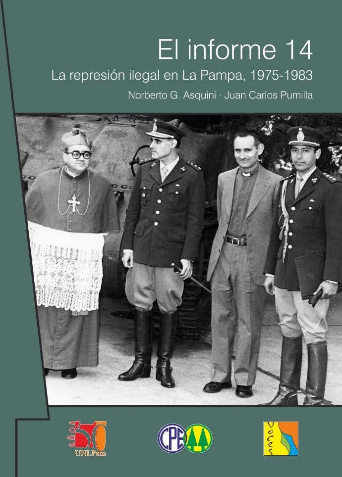 Tapa de El informe 14 - La represión ilegal en La Pampa, 1975-1983