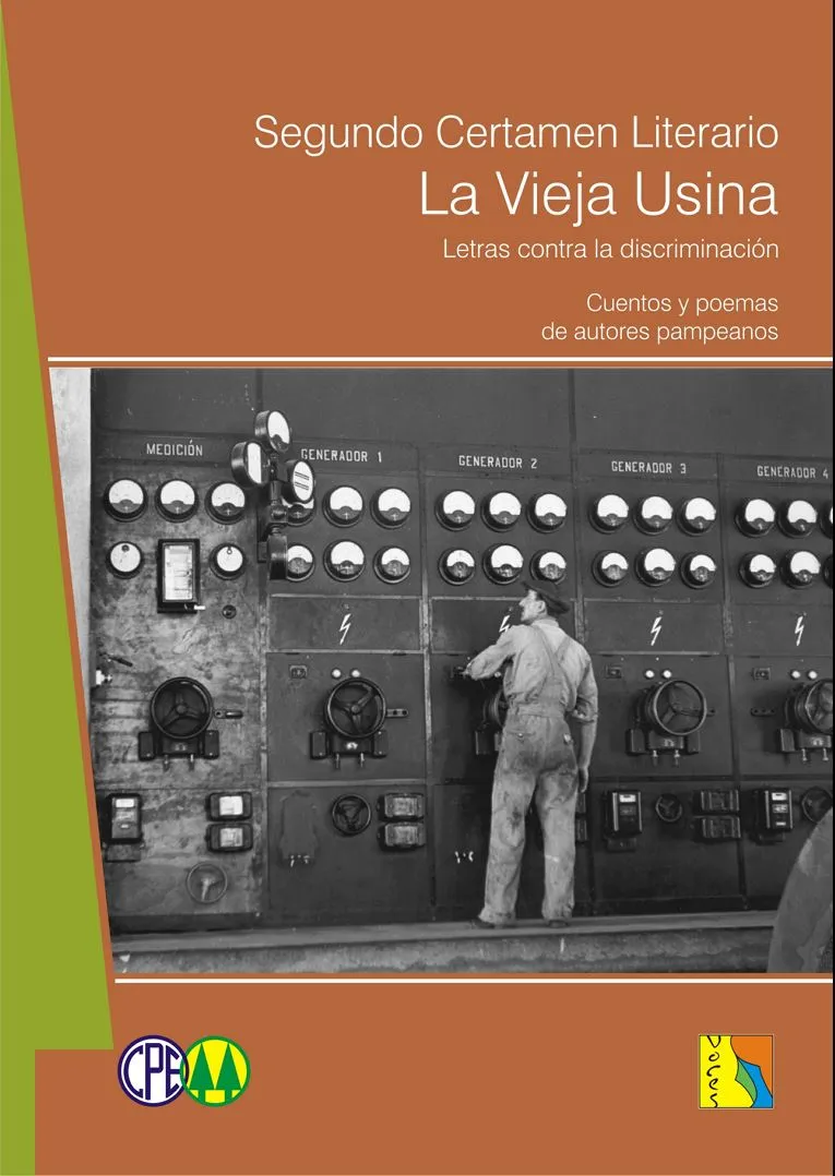 Tapa de Segundo certamen literario "La vieja Usina II"