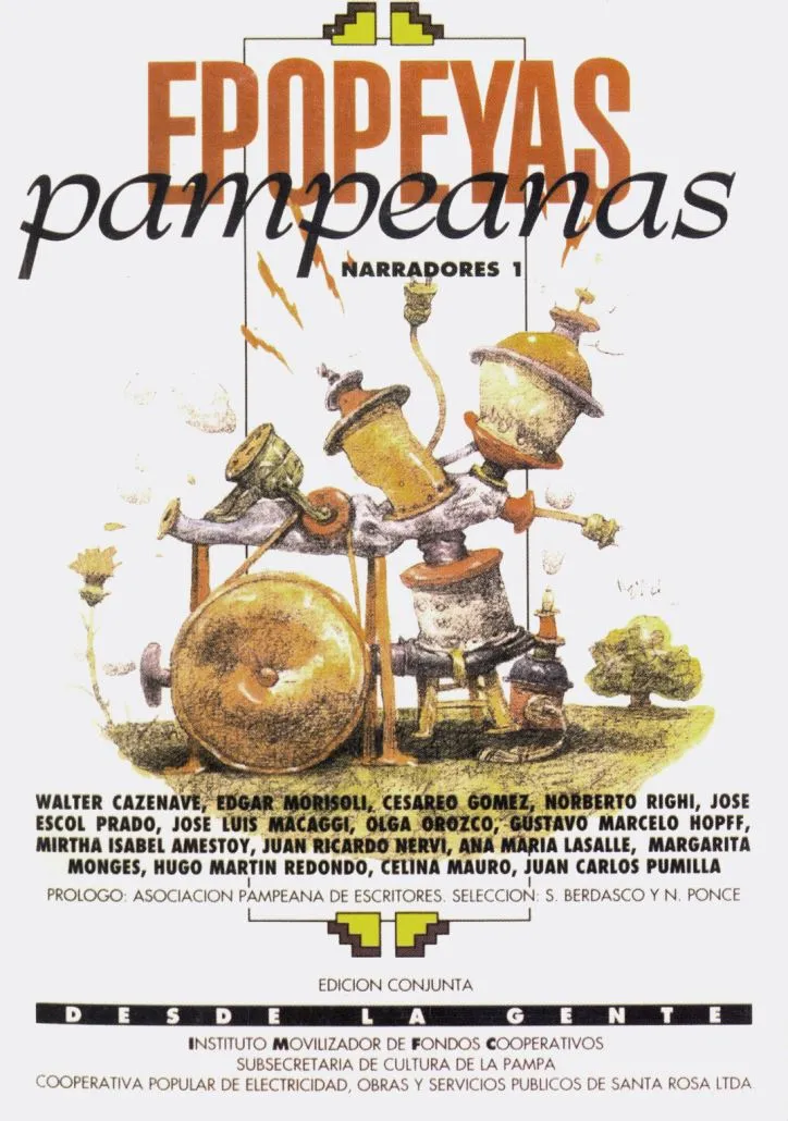 Tapa de Epopeyas pampeanas - Narradores 1