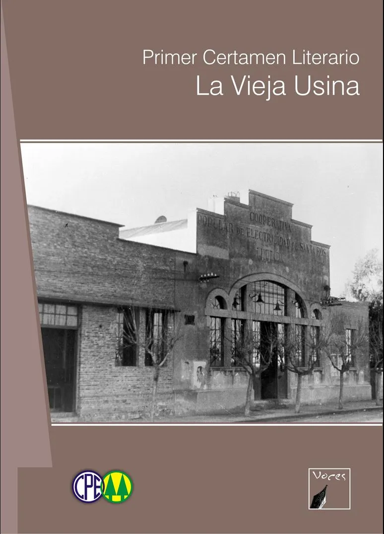 Tapa de Primer certamen literario "La vieja Usina"
