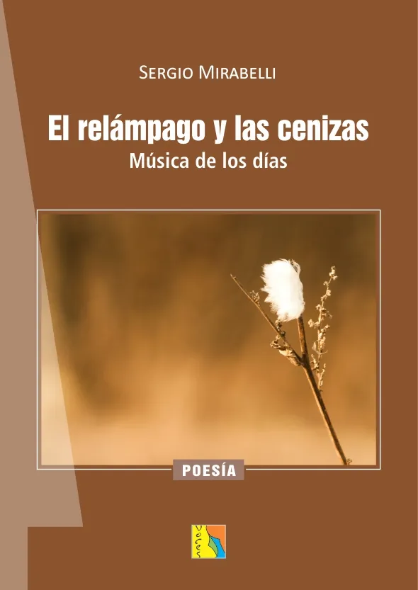 Tapa de El relámpago y las cenizas. Música de los días